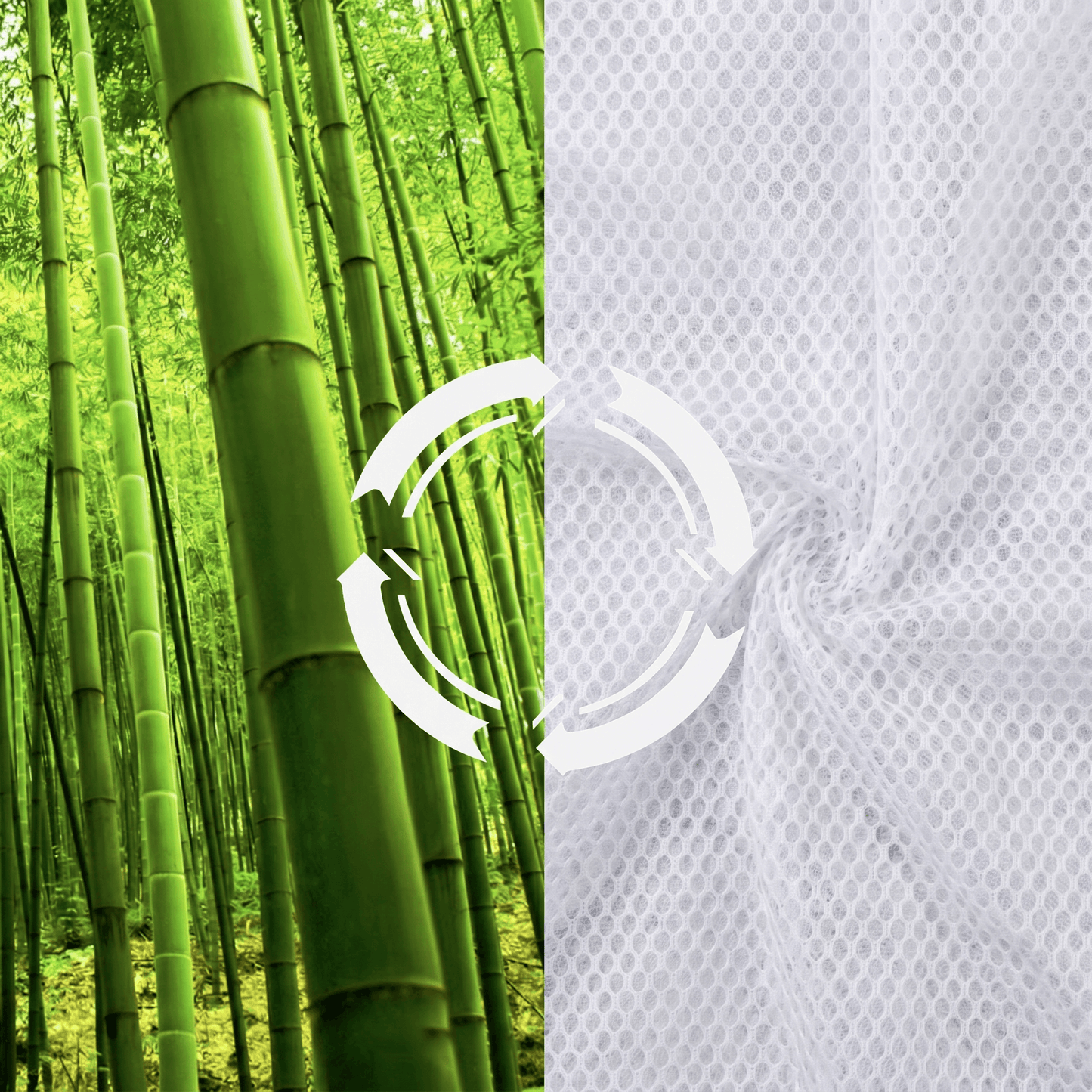 Conjunto de 3 sacos de lavagem premium – especial para fibras de bambu