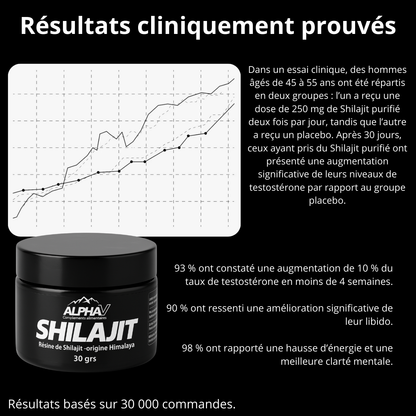 Résine de Shilajit Pure et Moderne