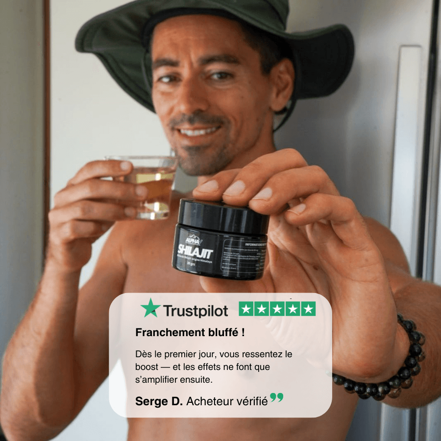 Résine de Shilajit Pure et Moderne