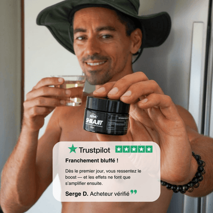 Résine de Shilajit Pure et Moderne