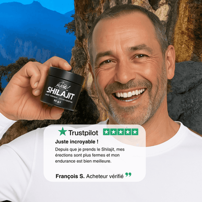 Shilajit AlphaV : Retrouvez votre puissance masculine