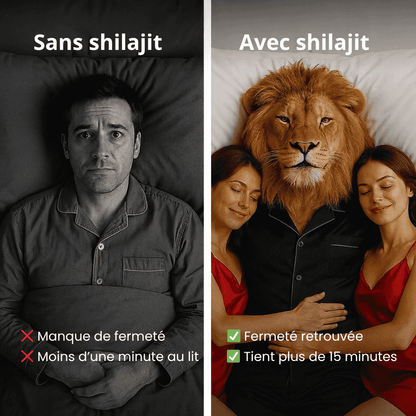 Shilajit AlphaV : Retrouvez votre puissance masculine