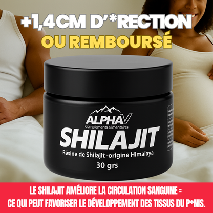Shilajit AlphaV : Retrouvez votre puissance masculine