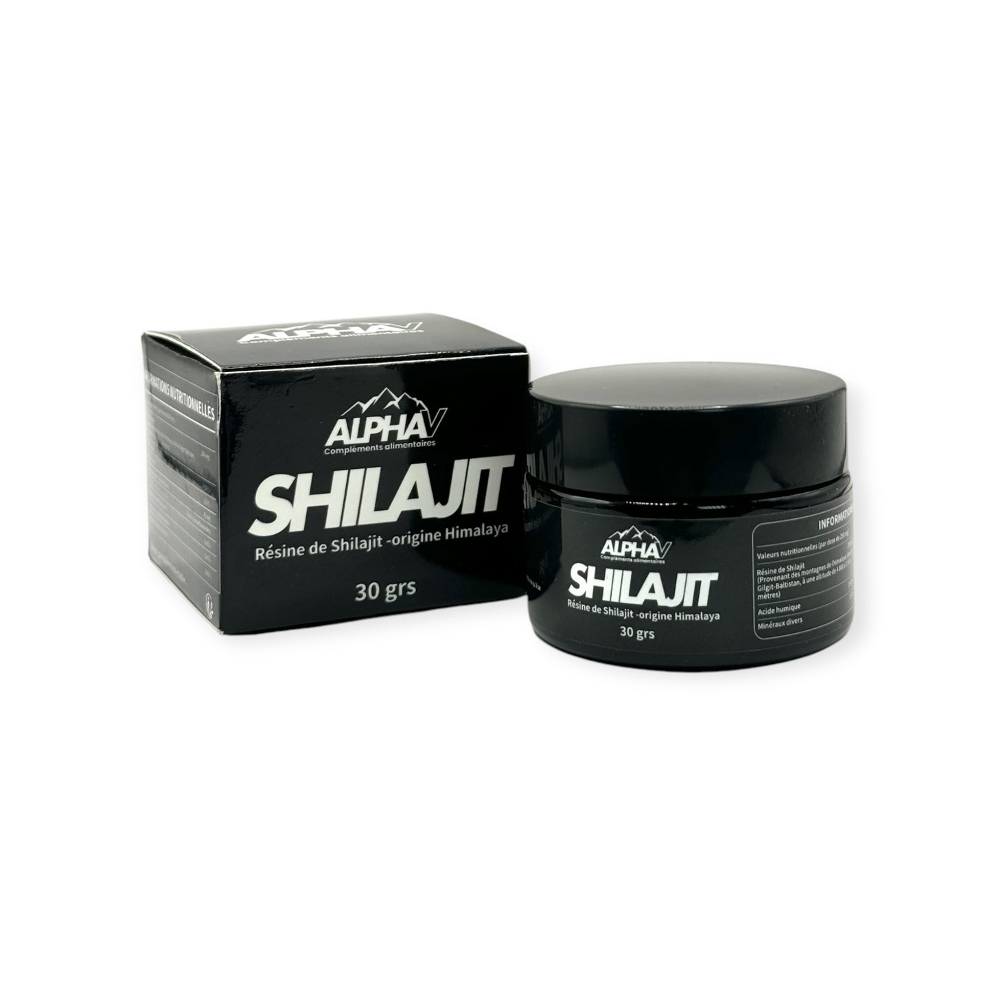 Résine de Shilajit Alphav