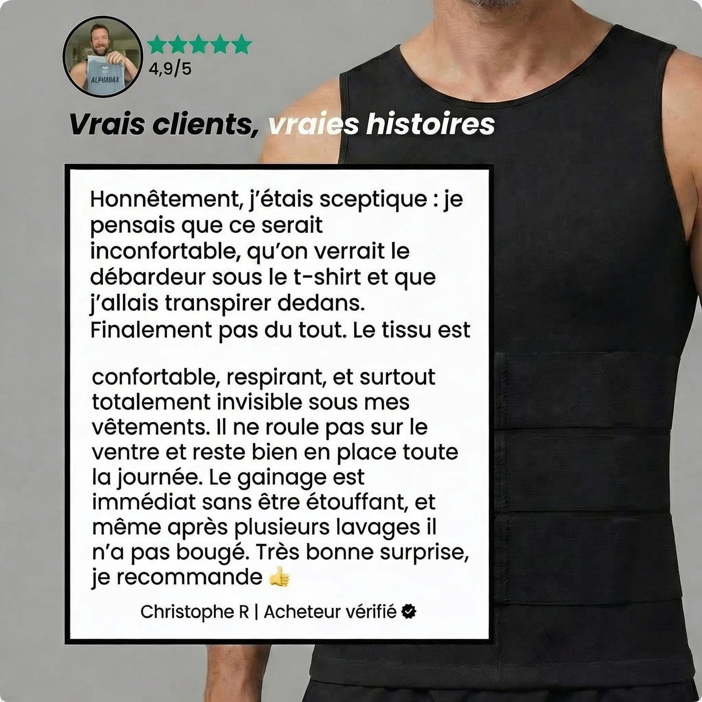 Débardeur gainant 2.0