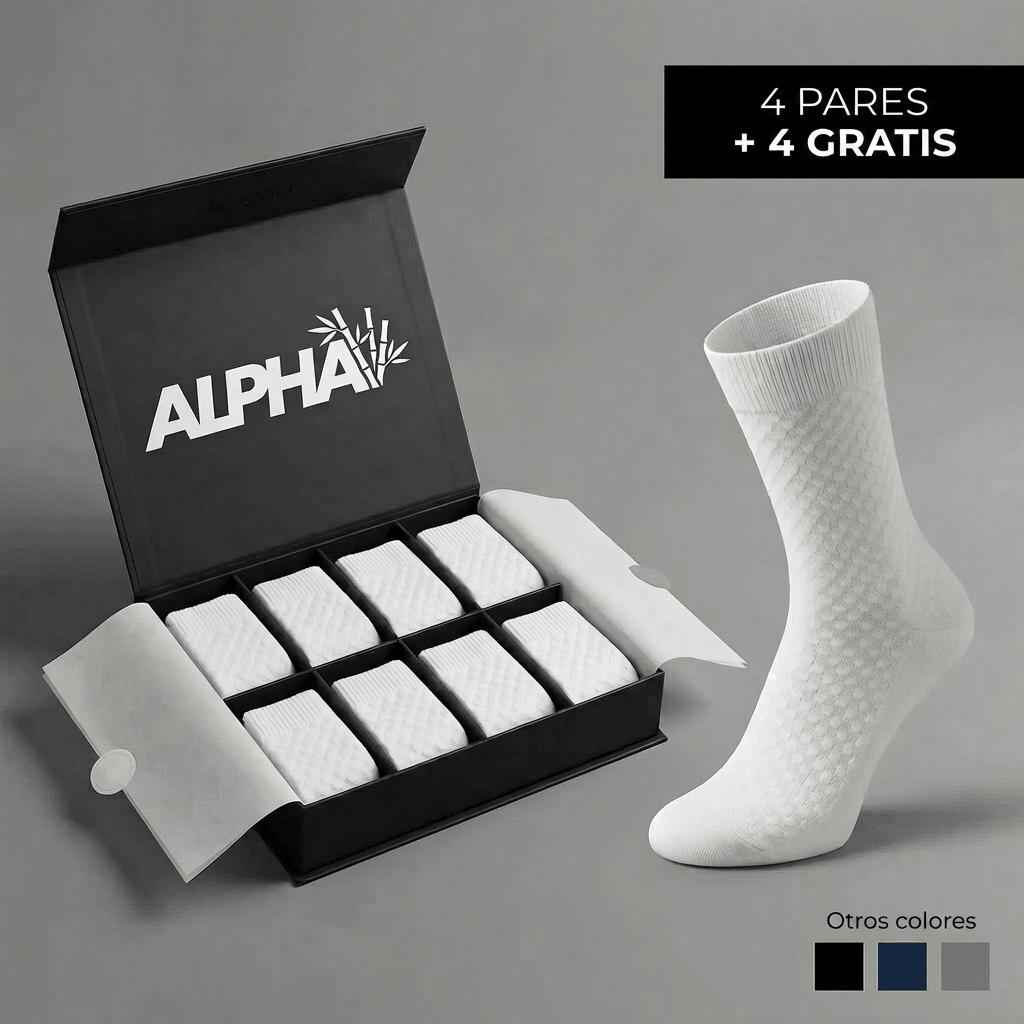 Calcetines Alphav de media caña en fibra de bambú premium