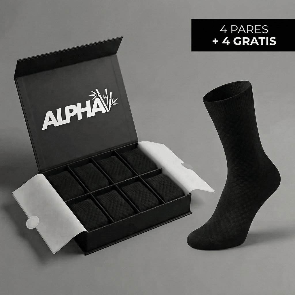 Calcetines Alphav de media caña en fibra de bambú premium