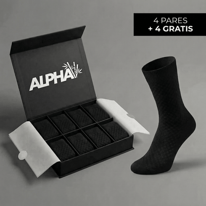 Calcetines Alphav de media caña en fibra de bambú premium