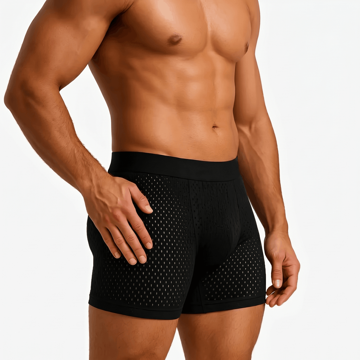 Bóxer de bambú negro Rudom