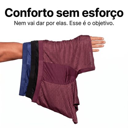 Boxers em fibra de bambu premium – conforto revolucionado ao longo de todo o dia