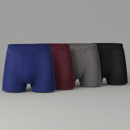 Boxers em fibra de bambu premium – conforto revolucionado ao longo de todo o dia