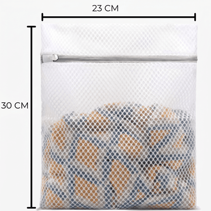 Conjunto de 3 sacos de lavagem premium – especial para fibras de bambu
