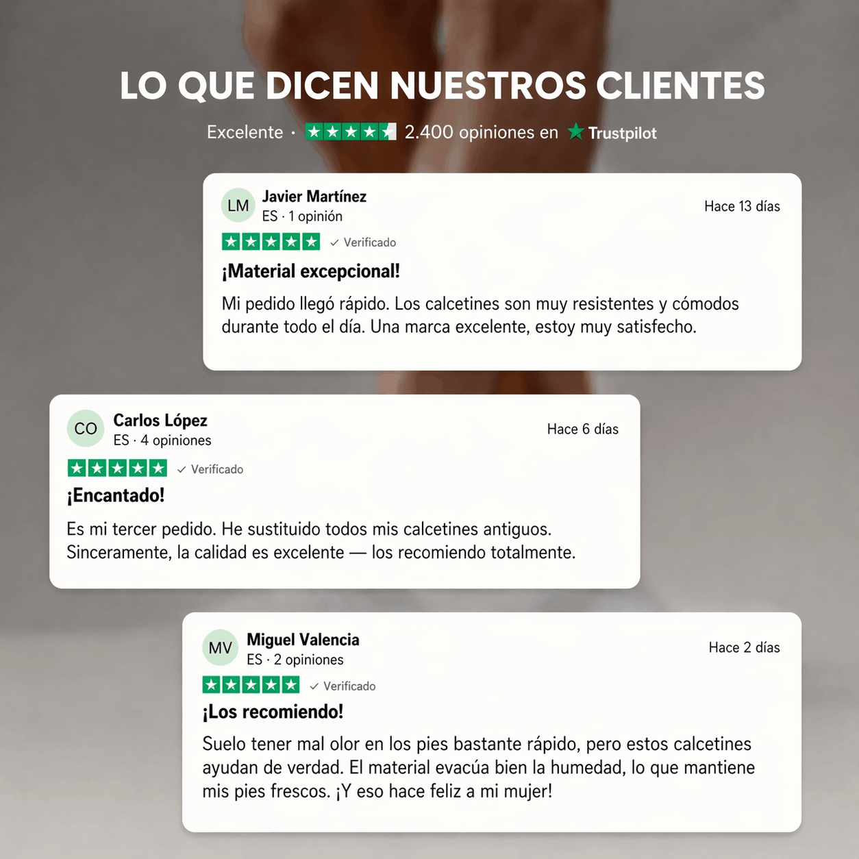 Calcetines Alphav de media caña en fibra de bambú premium